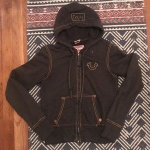 True religion hoodie size small